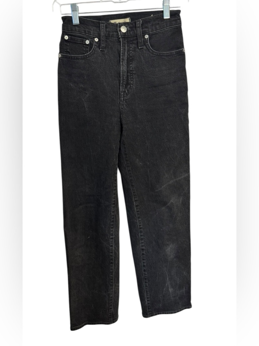 MADEWELL the perfect vintage wide leg crop jeans size 23